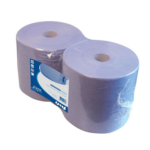 Industrie poetspapier blauw 1 lgs